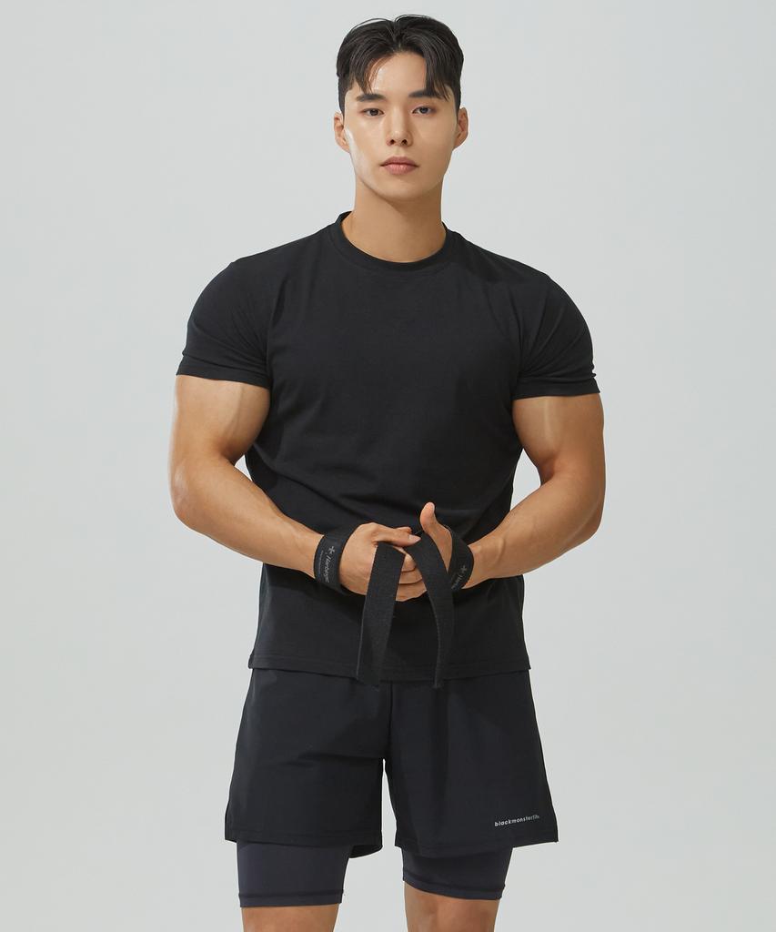 Beullaegmonseuteopis Plain Muscle Fit Modal Short Sleeve T-Shirt (4 Colors)