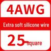 High-Temp Resistant Silicone Wire for Lithium Battery, Tinned Copper, Various AWG Sizes