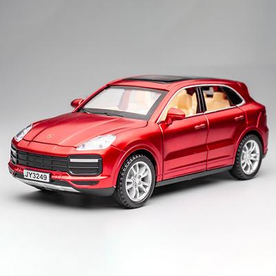 Porsche Modell Porsche Cayenne Minica Miniatur, rotes koreanisches Spielzeug