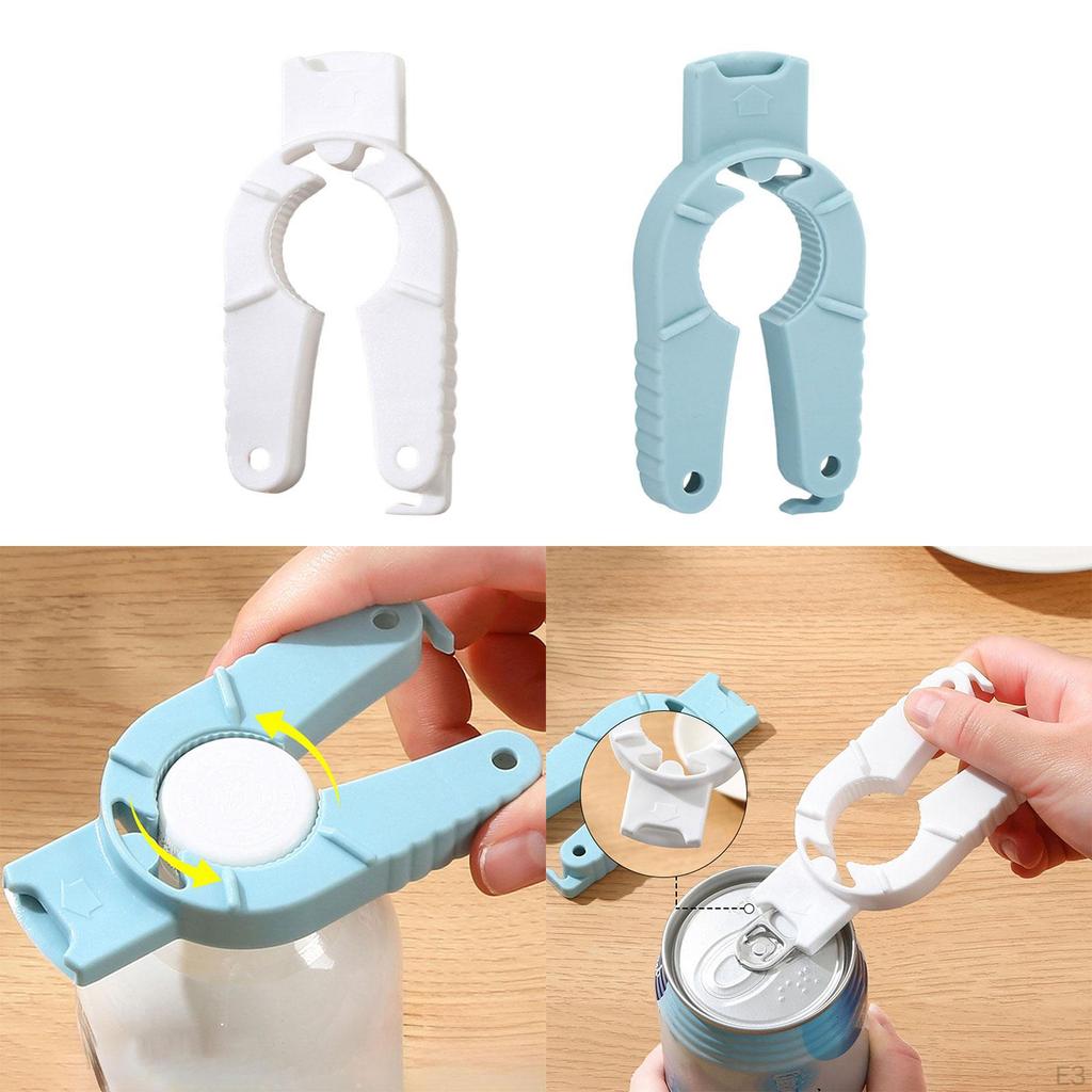 Bottle and Can Opener Gripper Easy Grip Supplies Opening Tool Lid Seal Remover for