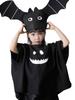 Junran Halloween Kinder Geisterkostüm Umhang und Cape für Jungen und Mädchen