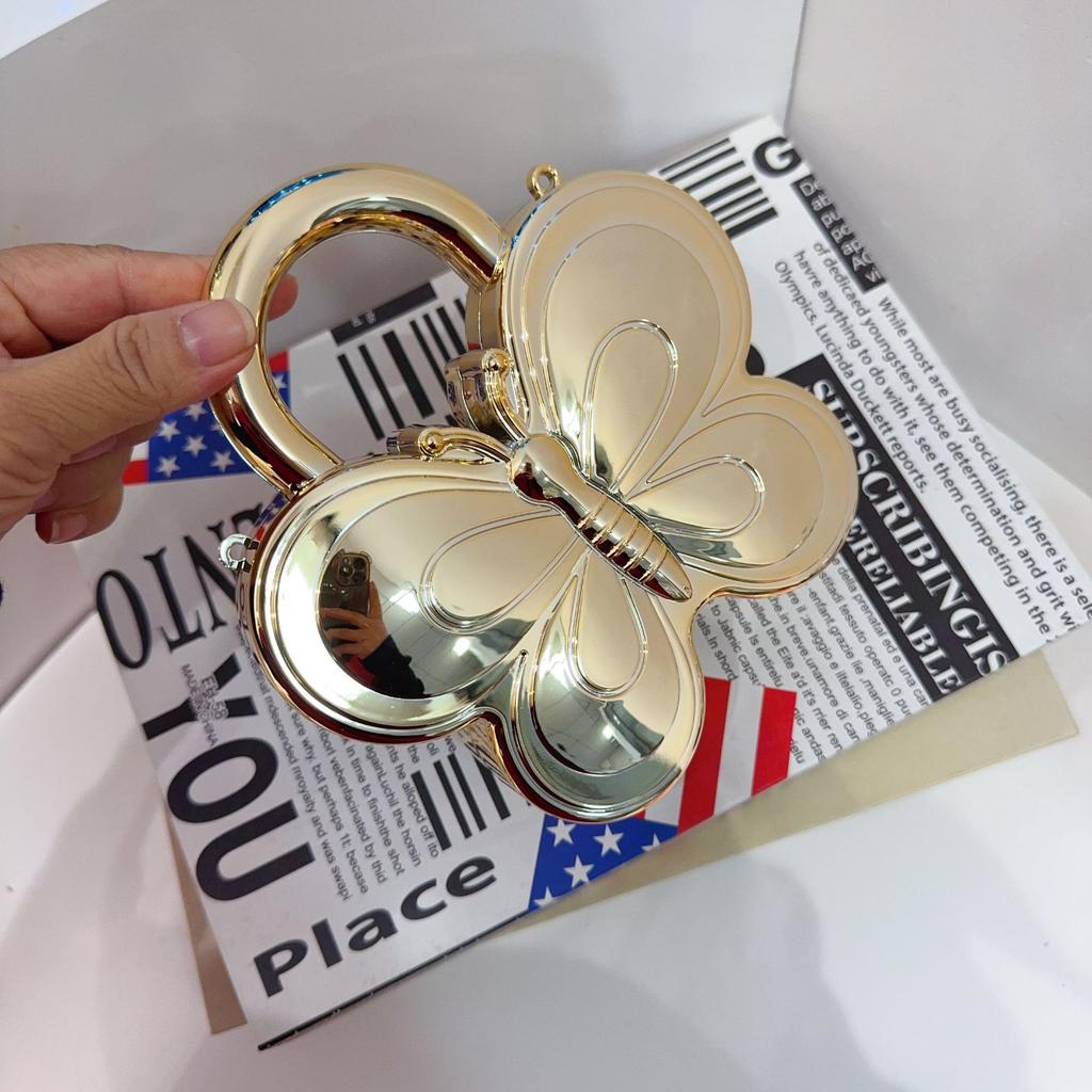 Fashion Women'S Acrylic Bag Bow Clutch Bag Wedding Dinner Shoulder Messenger Handbag