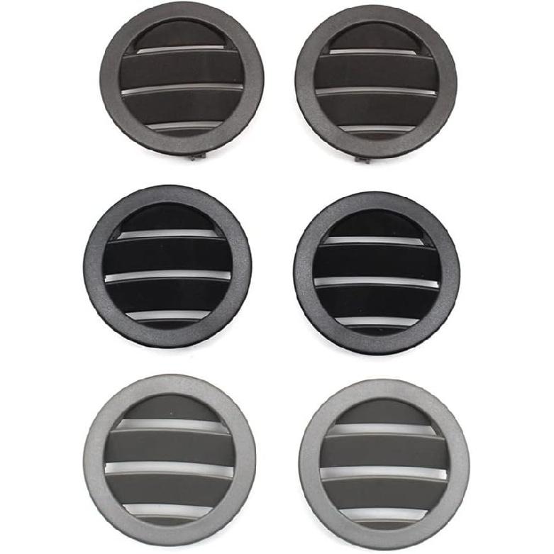 Dashboard Console Air Conditioner AC Vent Grille Small Round Panel Cover Compatible with Mercedes Benz E Class W212 E200 E300 E350 E550 (Color :