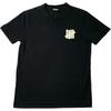 T-shirt Logo Undefeated 5 Strike Uomo Taglia Media Manica Corta Streetwear Nera