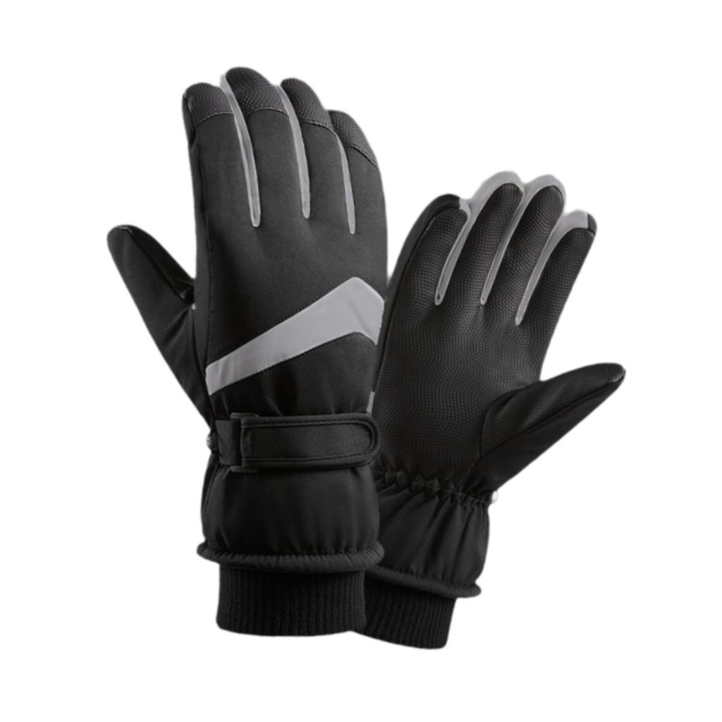 Winter Warm Gloves Skiing Gloves Non Slip Wear Resistant 1 Pair Windproof Snow