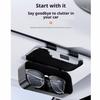Flocking Inner Auto Sunglasses Organizer ABS Car Sunglasses Holder  Vehicle