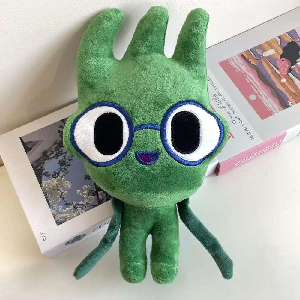 Nouvelle Poupée Peluche Anime Um Et Khrum Jouet Mignon Animaux Marins Algues Vertes Queue de Poisson Rose Poupée en Peluche Jouet Cadeaux Périphériques Anime