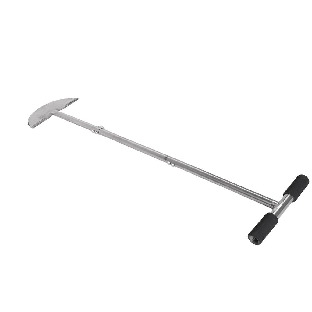 Half Moon Lawn Edger Multifunctional Detachable Handheld Step Edger Manual Saw Tooth Border Lawn Tool