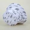 New full edition embroidered letter double-sided fisherman hat black and white couple pot hat foldable visor fashion casual art