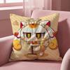 Cartoon P-PepoyoS Cushion Cover Multi-Scene Pillow Cover for Home & Car - Reversible, Soft & Durable for Daily Use
