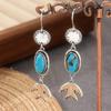 Earrings Copper Fashion Personality Zircon Earrings