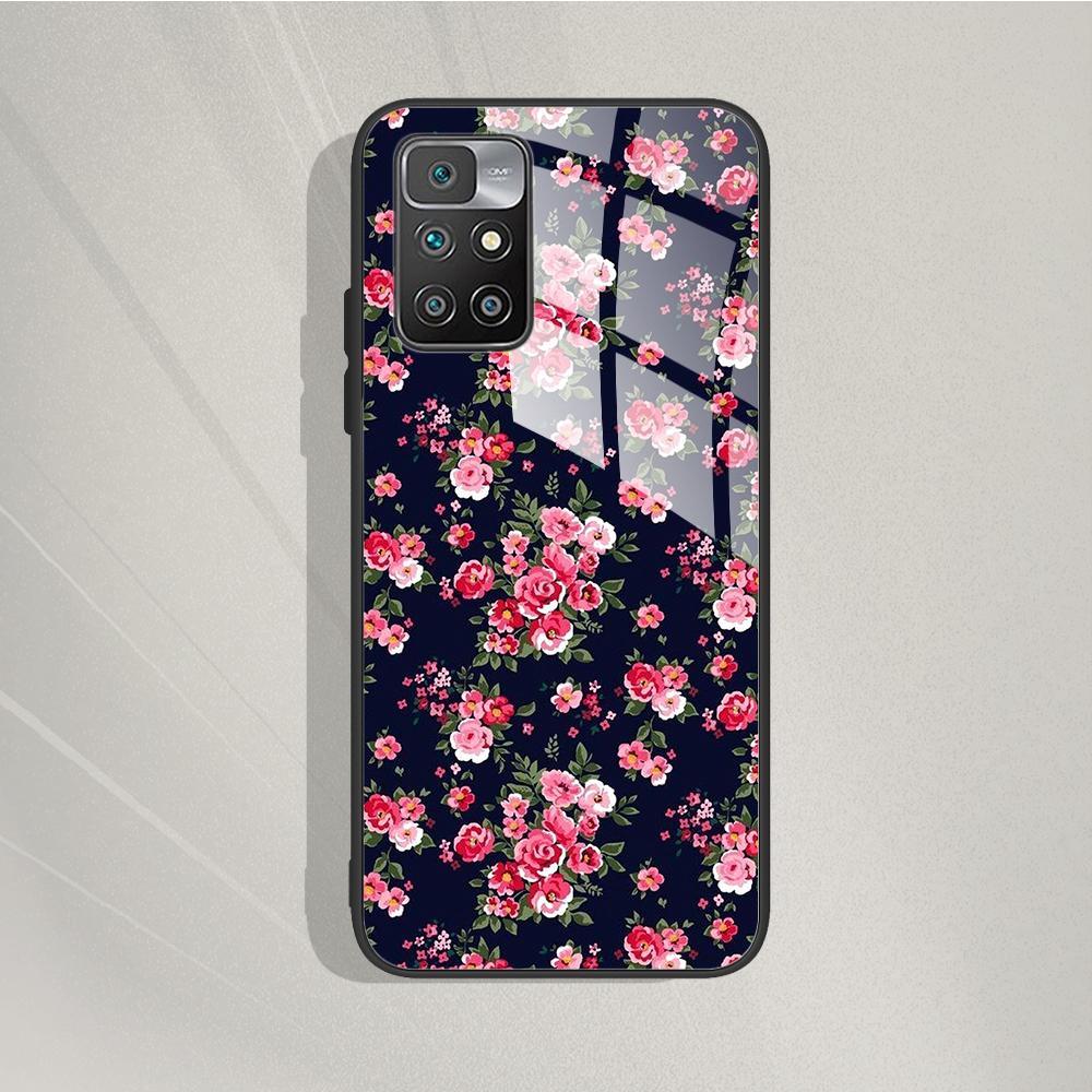 

For Xiaomi Poco M4 Pro Case 5G Poco M4 Pro 4G Cool Tempered Glass Cover Phone Case For Poco X4 Pro 5G Bumper Protective Capa POCO M4 Pro 5G