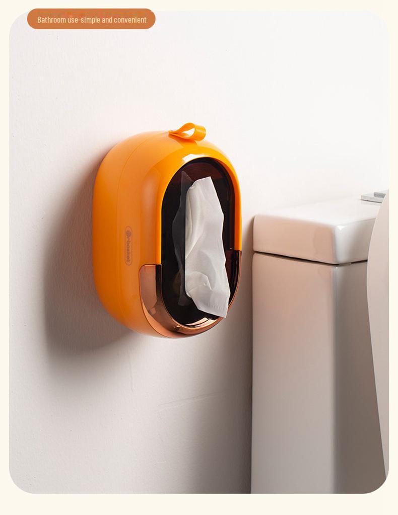 Luxury Wall-Mounted Tissue Box: Stylish Living Room & Coffee Table Napkin Holder