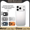 For iPhone 17 Pro Max Air Glass IMAK Metal Armor Premium Camera Protector Lens Film