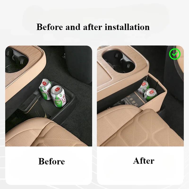 For Chery EXEED Sterra ET Central Control Lower Storage Box Armrest Box Storage Box Interior Interior Modification Accessories