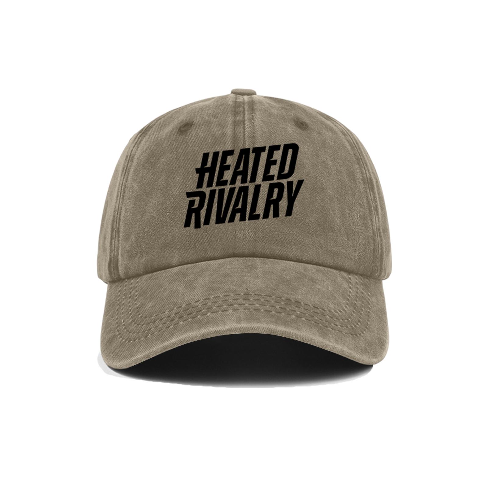 

Adjustable Washed Cotton Baseball Cap with Printed Text Design Lightweight Breathable Sun Hat for Outdoor Activities one size бежевый