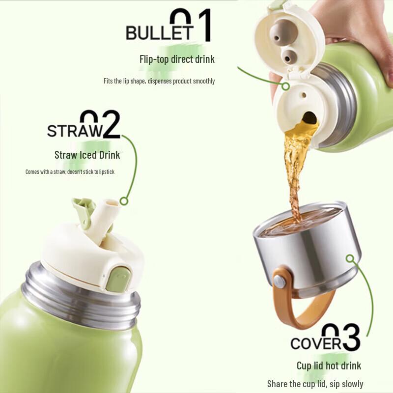 Supor 316L Stainless Steel Vacuum Insulated Travel Mug