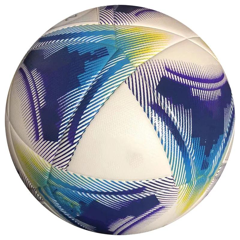 Soccer Ball Multiple Styles Standard Size 5 Machine Stitched Ball PU Material Sports League Outdoor Match Football Training Ball