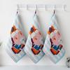 Cartoon Large Hand Towel 4 Layer Cotton Gauze Tea Towel New Pure Cotton Dish Cloth  Home Restaurant
