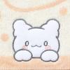 Sanrio Hand Towel (Always Together!) Hanamaru Ghost, 34cm Wide X 0.5cm Deep X 36cm High, Cotton, 931039
