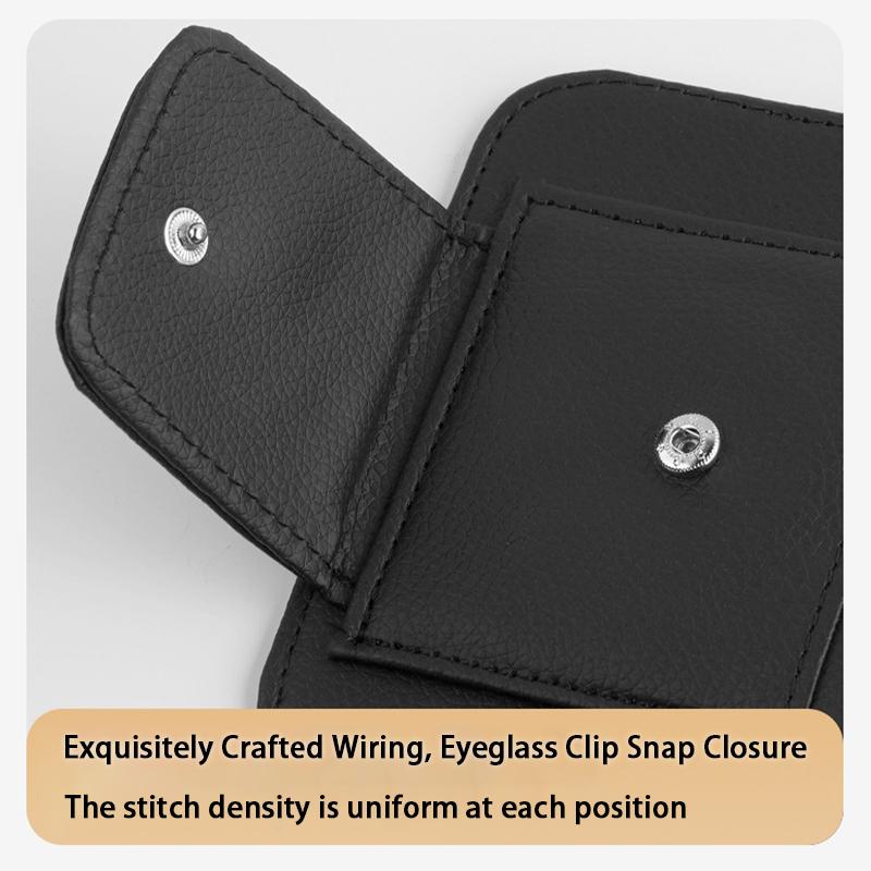For Volvo XC90 XC60 V50 S60 V70 V60 V40 S90 olestar AWD XC40 S80 T6 Car Sun Visor Ticket Storage Bag Card Bag Sunglasses Holder