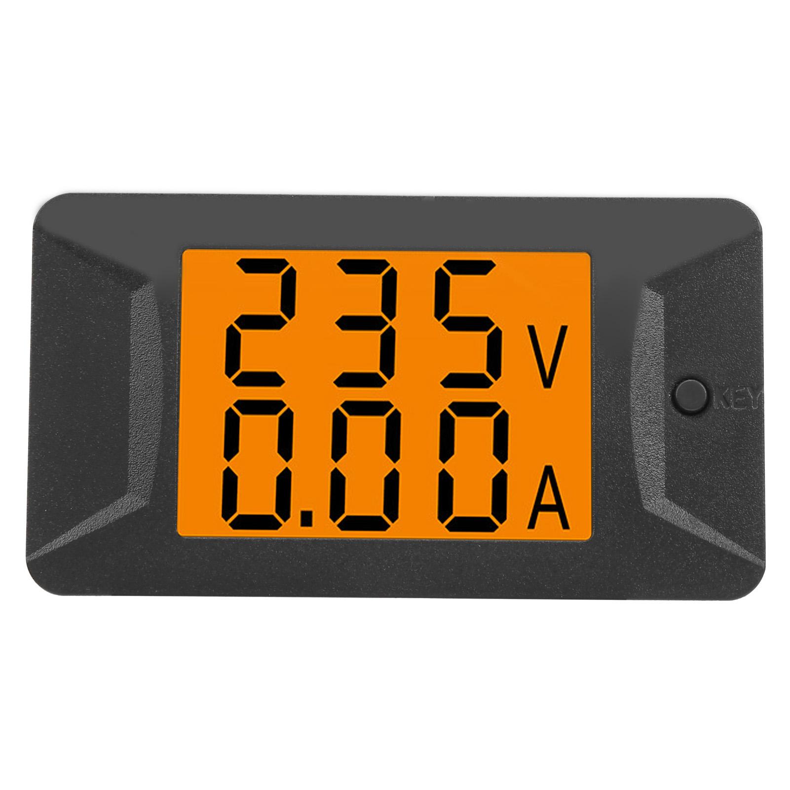 

PZEM026 AC 40400V 100A Dual Digital Voltage Ampere Panel Meter Ammeter Voltmeter 110220V