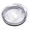 Cup Lid Food Grade BPA Free Plastic Sliding Transparent Replacement Straw Hole Splash Resistant 20oz Skinny Tumbler Cover Home Supplies