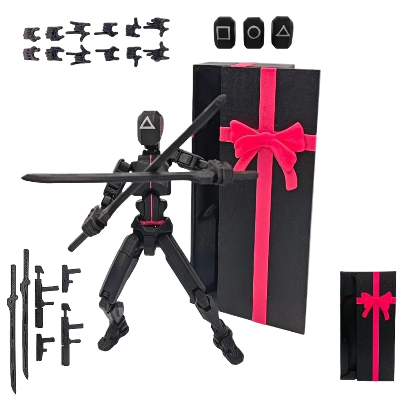 

Кукольный подарочный набор для снятия стресса с игрушкой-марионеткой One Size чёрный