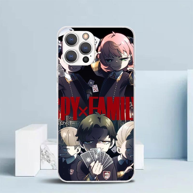 Anime S-Spy Family Anya Phone Case For IPhone 16 17 Air 16E 15 14 Plus 13 Mini 12 11 Pro Max 7 8 + SE 2020 Soft TPU Back Cover 1