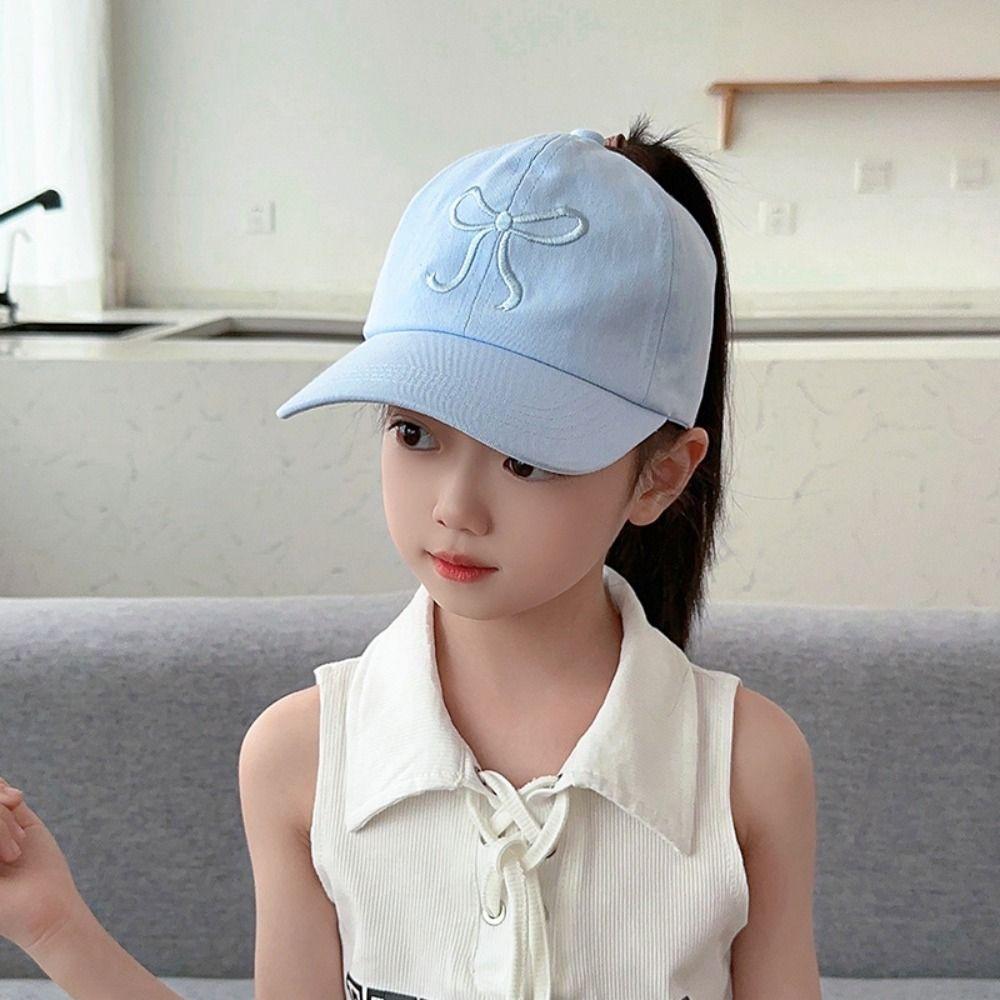 Shading Hat Summer Kid Sunhat Korean Style Children's Visor Hat Breathable Half Empty Top Hat  Kid