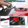 Weather Stripping Door Seal For Car,Rubber Car Door Seal Weather Stripping,19.6FT T Shape Windshield Seal For Sunroof Front Rear Windshield Seal