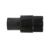 Vacuum Hose Adapter Length 90mm Plastic Adapter Black