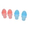 4pcs Ice Cream Cone Holder Reusable Sustainable Freezable Ice Cream Cup Spoon Snow Cone for Birthday