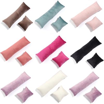 1 Set Velvet Jewelry Pillow 8X9cm/7.5X23.5cm Colorful Jewelry Display Pillow for Bangle Watch Bracelet Necklace Watch Storage
