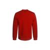 adidas Logótipo Alfabeto Conforto Casual Malha Pulôver Moletom Masculino Tops Vermelho GH4415