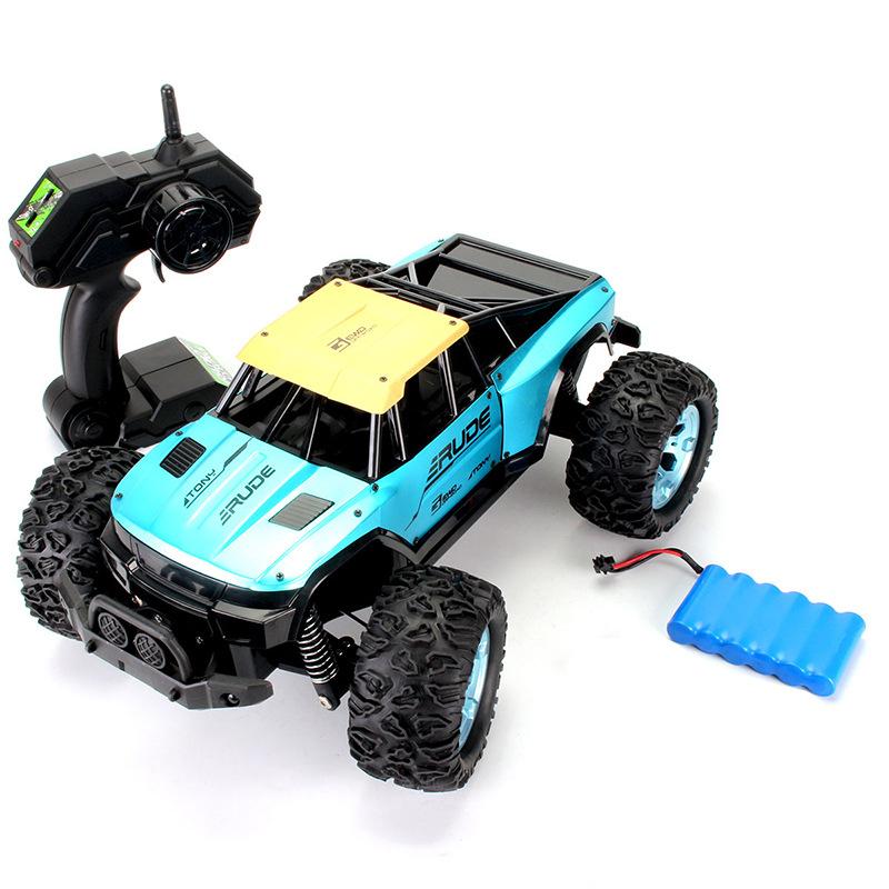 1:12 Alloy RC Off-Road Bigfoot Truck, 25km/h High Speed 2.4G Remote Control Toy for Kids Indoor Outdoor Play