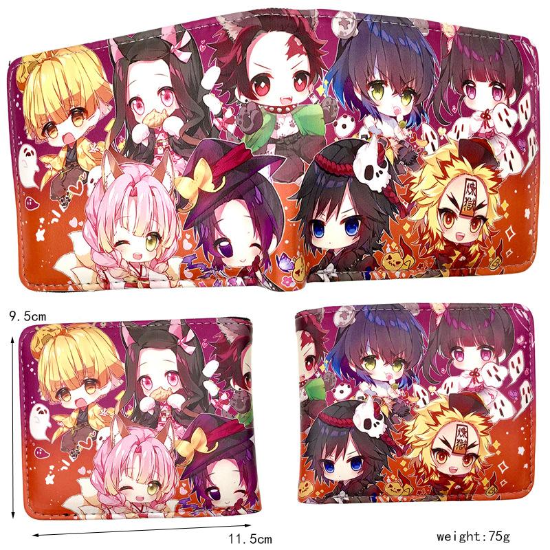 Krátká peněženka Kimetsu No Yaiba Tanjiro Kamado s kapsičkou na mince