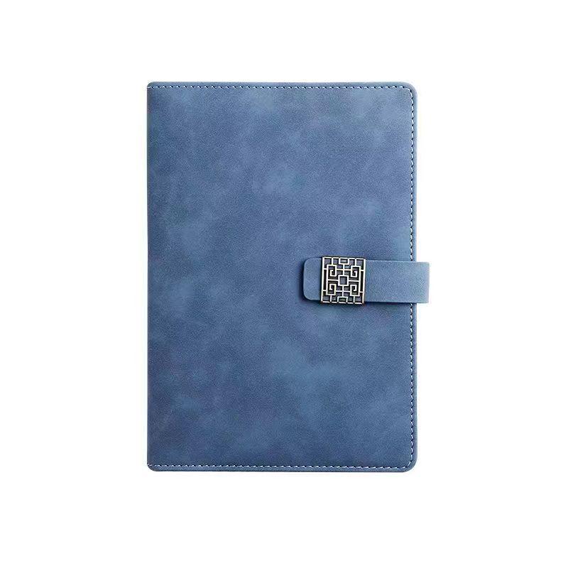 A5 Buckle Notebook Set: Business Meeting Journal with Custom Logo and Premium Gift Box