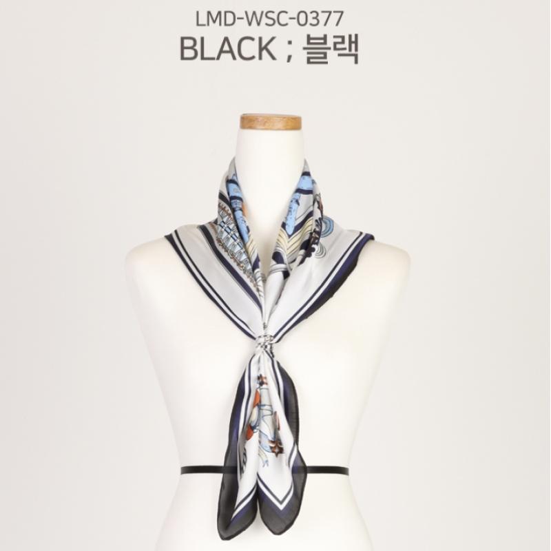 Shop Women Marine Silk Peeling Luxury Scarf Blue Lmd Wsc 0377