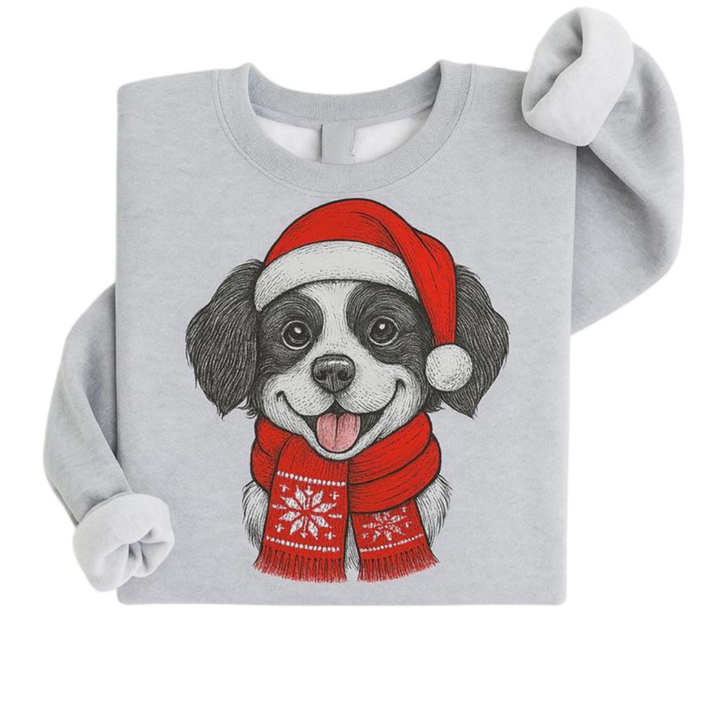 Christmas T-Shirts And Sweatshirts, Women'S Sweatshirts, Long-Sleeved Pullover Sweatshirts, Women'S Long-Sleeved Tops