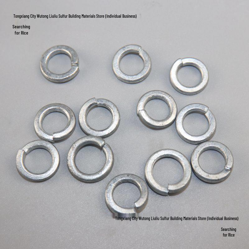 Hot-Dip Galvanized Anti-Loosening Spring Lock Washer
