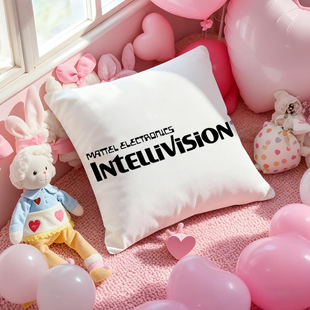 

Fashion IIntellivision Pillow Case Soft Plush Fabric DoubleSided Printed Cushion Cover Warm Winter Sofa Pillow Case 30x30cm