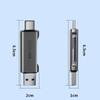Suitable for Apple Mobile Phone Card Readers, USB3.0 Card Readers SD Cards, TF Card Readers, Aluminum Alloy Shell Card Readers, High-speed.