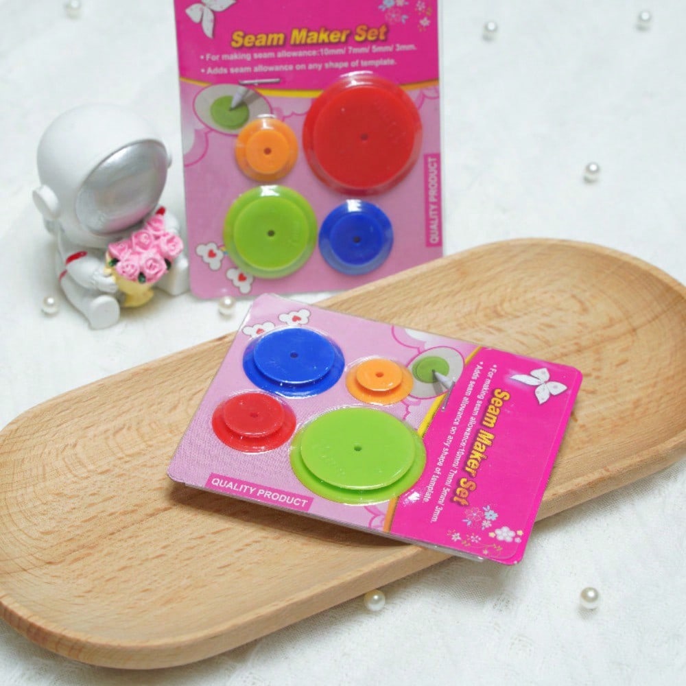 4pcs Sewing Wheel Set - Available In Multiple Colors And Sizes, Suitable For Precision Sewing And Quilting Crafts