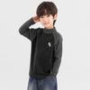 Boys' Thermal Antibacterial Semi-High Collar Base Layer