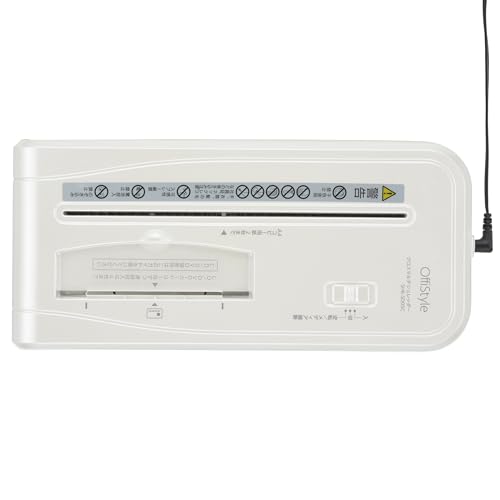 OHM Cross Multi Shredder, Home Use, Desktop, Electric, Compact, Shreds Up To 2 Sheets | OHM Electric SHR-SD05C 00-6177