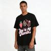 Außer Schokolade bist du mein liebstes süßes grafisches Freizeit-Oberteil Reines Baumwoll-T-Shirt