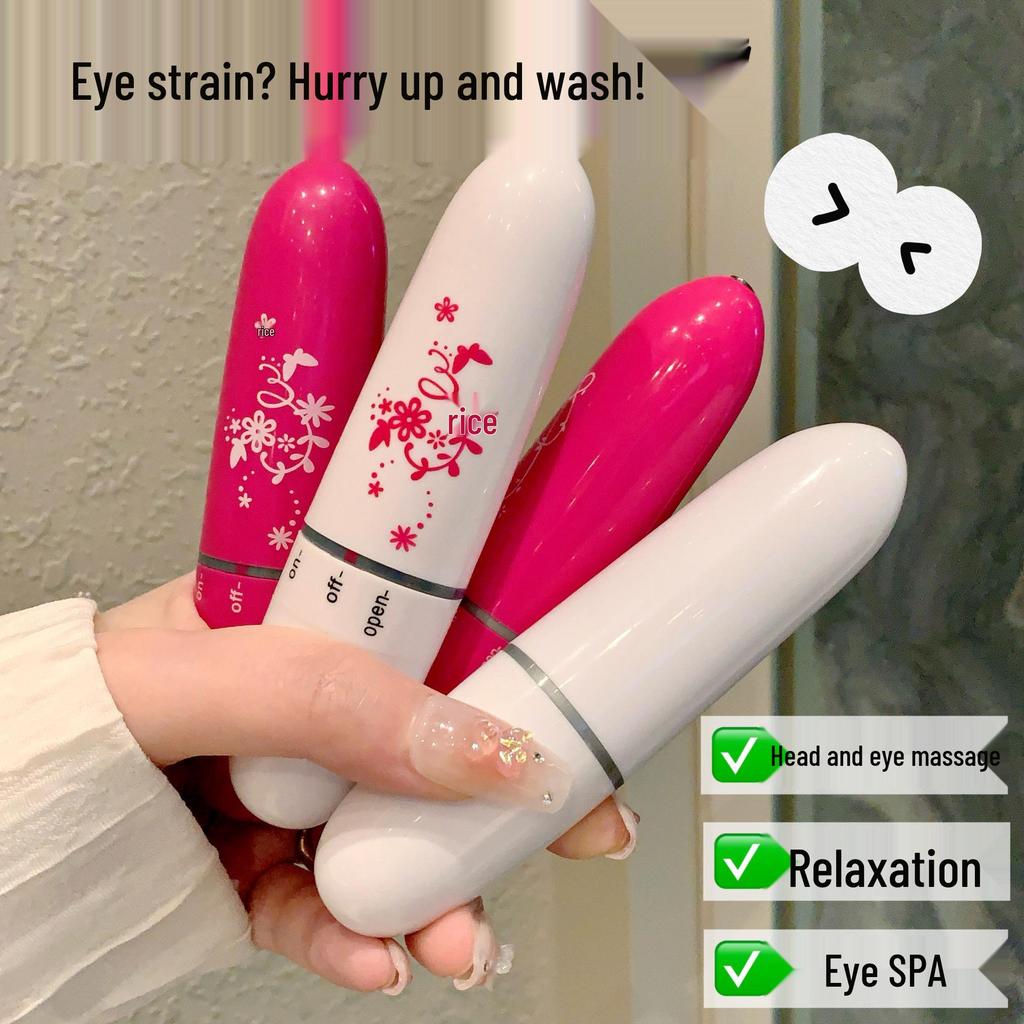 Mini Electric Eye Massager Pen - Compact Beauty Device