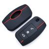 Silicone Car Key Cases Cover Fob For Ford Fiesta Focus 2 C-Max Ecosport S-Max Fusion Mondeo Remote Case Keychain Accessories