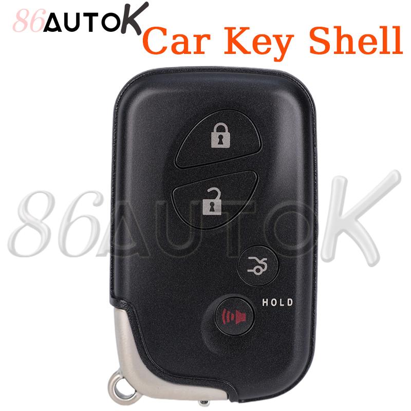 Key Case Shell Housing For Lexus Is250 Is300C Rx270 Ct200H Gx400 Gx460 Es240 Es350 Ls460 Gs300 450H 460H Smart Car Key Cover Fob